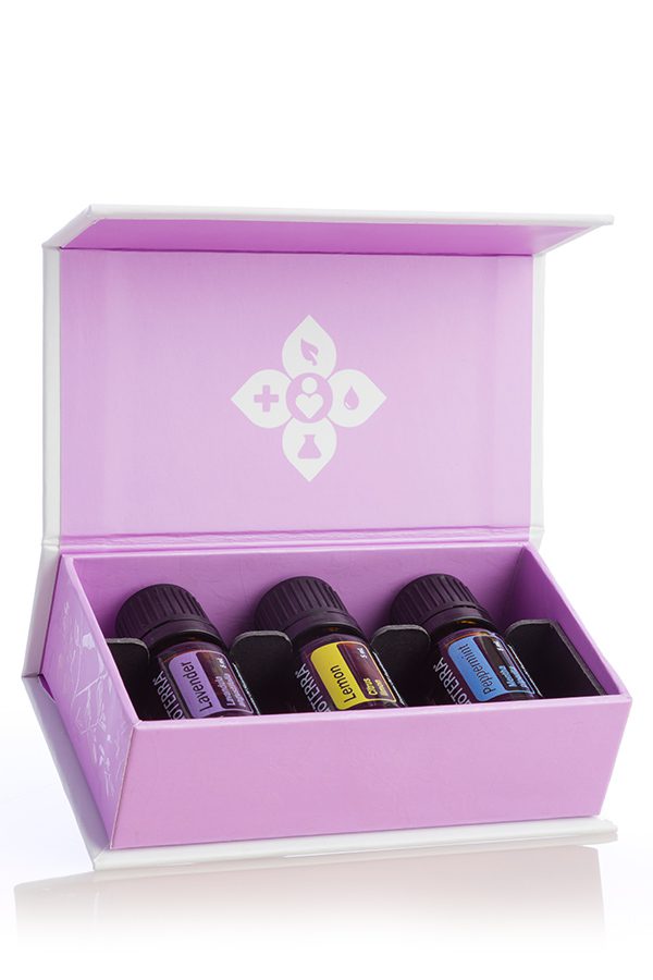 ערכת התנסות doTERRA – לבנדר, לימון ומנטה | שמנים אתריים טהורים