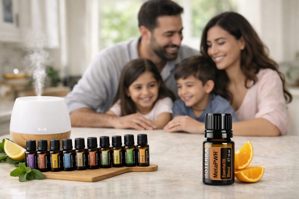 Family Essentials ערכת Family Essentials דוטרה + MetaPWR עם 9 שמנים אתריים + תוסף MetaPWR